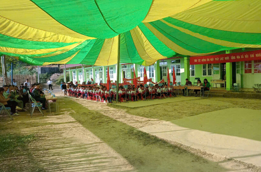  Lễ Tổng kết Điểm trường Nặm Tăn – Trường Tiểu học Vĩnh Phong